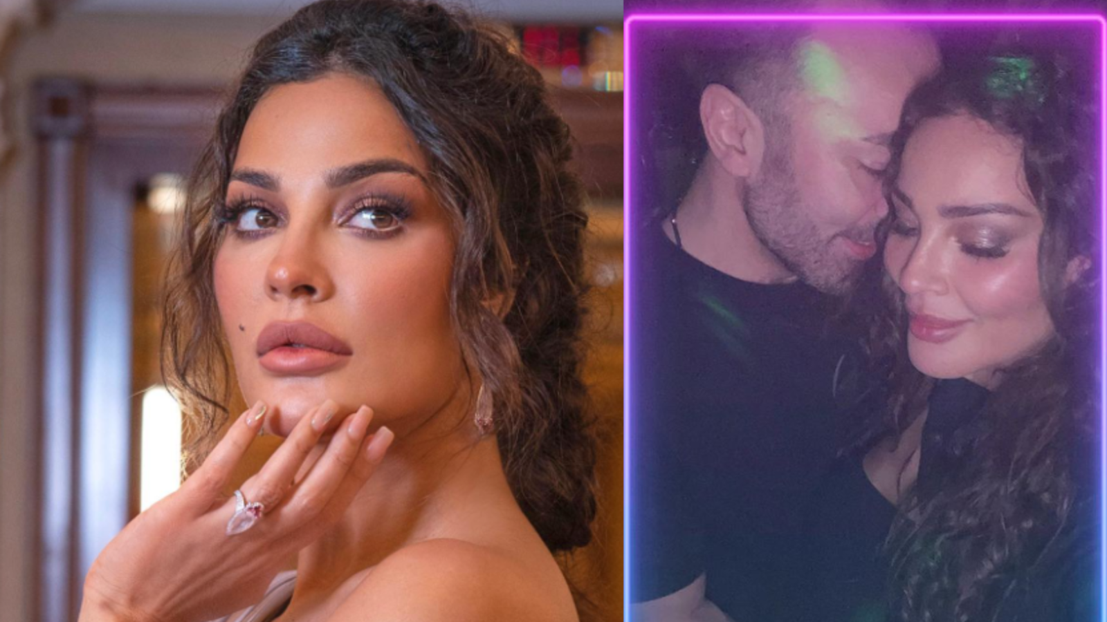 Nadine Njeim shares new picture with fiancé | Al Bawaba